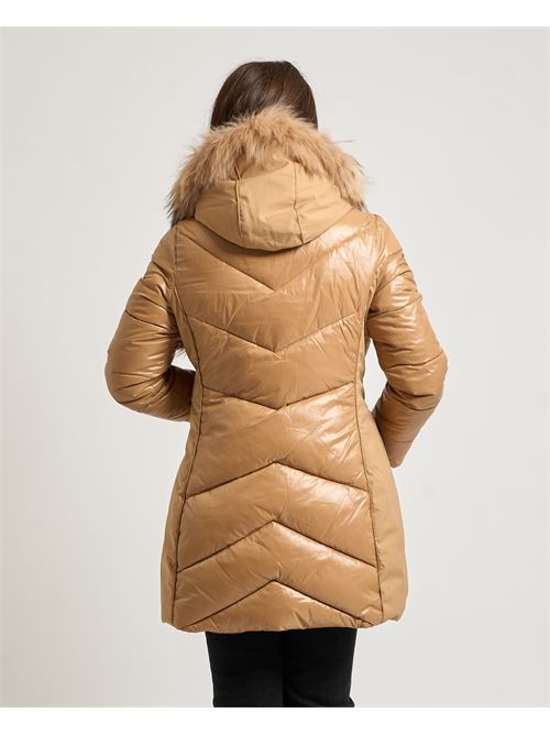 Cappotto donna Yes Zee con finto gilet YES ZEE | O015-Q3000264